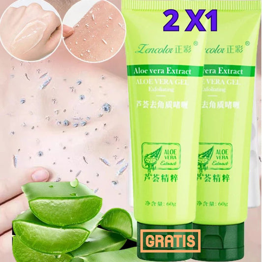 Exfoliante y rejuvenecedor de aloe vera - Compre 1 y Lleve 2!